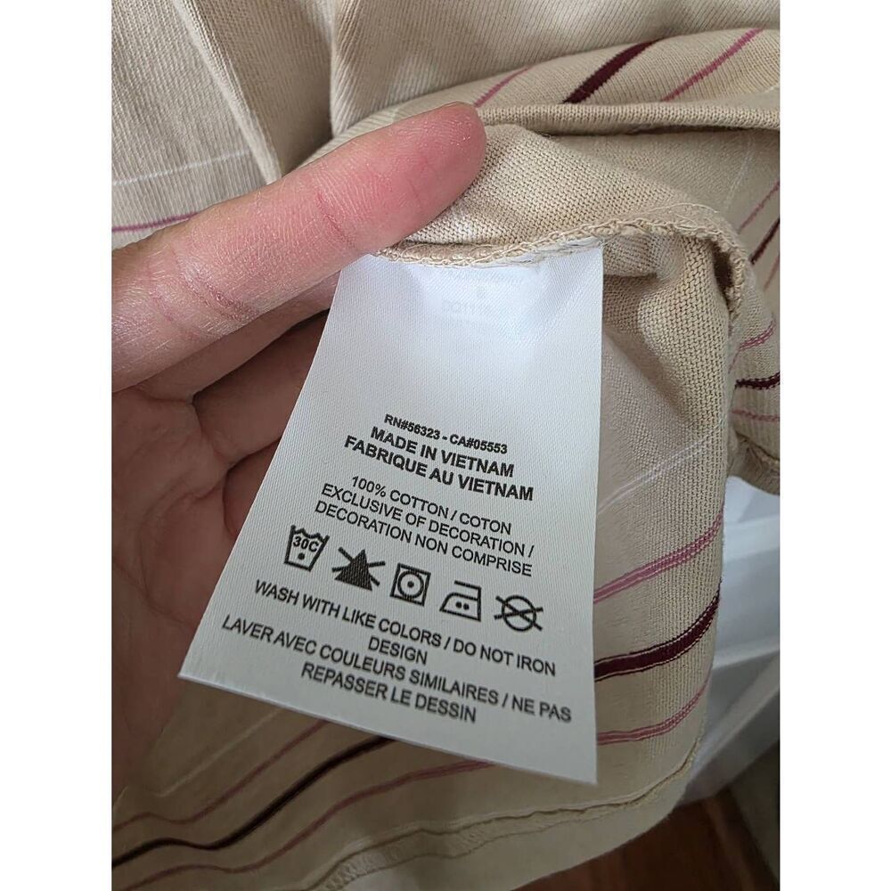 Nike Men's Sportswear Premium Essentials Striped T-Shirt S NWT - Picture 3 of 7